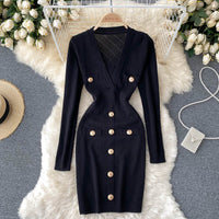 Elegant Bodycon Dress | Chic and Comfortable-Black-One size fits all-State of Style