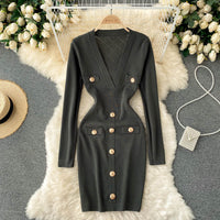 Elegant Bodycon Dress | Chic and Comfortable-Dark Green-One size fits all-State of Style