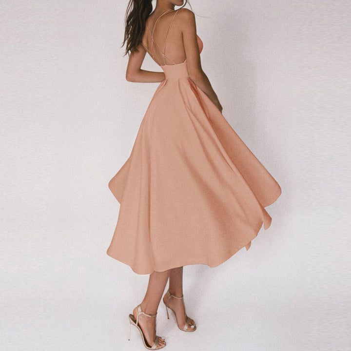 Elegant Classy Dress for Women-Black-S-State of Style