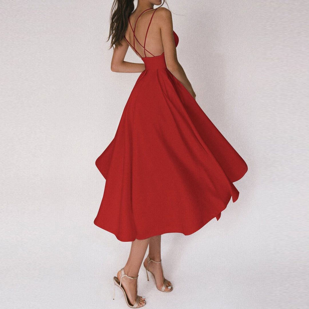 Elegant Classy Dress for Women-Black-S-State of Style