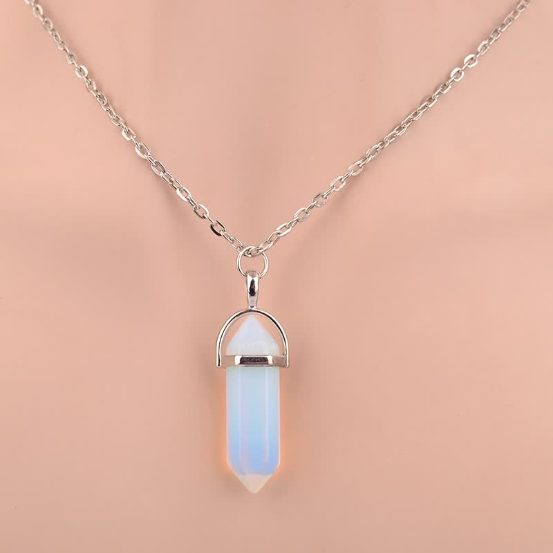 Elegant Crystal Chain Necklace | Women's Jewellery-Black-State of Style