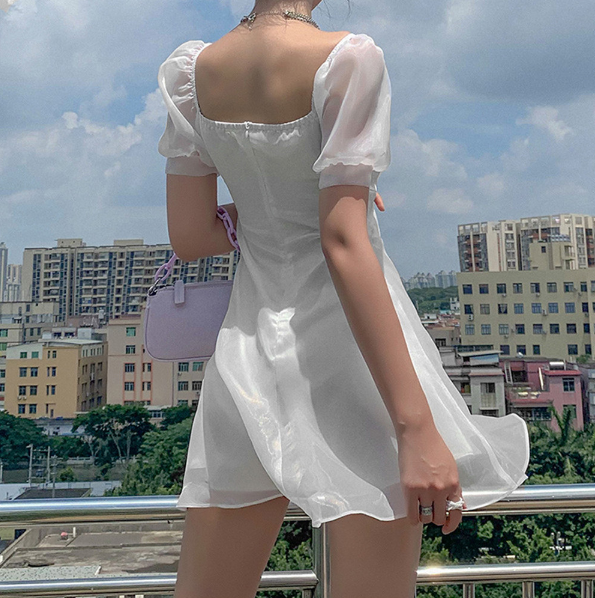 Elegant Crystal White Dress | Perfect for Special Occasions-White-S-State of Style