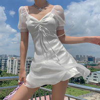 Elegant Crystal White Dress | Perfect for Special Occasions-White-S-State of Style