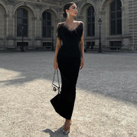 Elegant Evening Dress | Perfect for Special Occasions-Black-S-State of Style