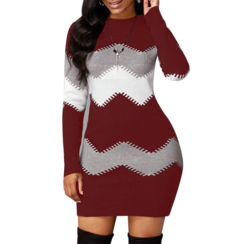 Elegant Evening Dress | Perfect for Special Occasions-Red Wine-S-State of Style