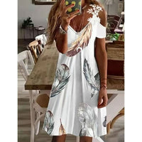 Elegant Flower Dress | Perfect for Any Occasion-Brown-S-State of Style