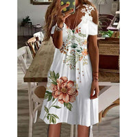 Elegant Flower Dress | Perfect for Any Occasion-Pink-S-State of Style