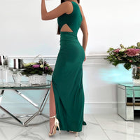 Elegant Green Dress For Women | Stylish & Comfortable-Pink-S-State of Style