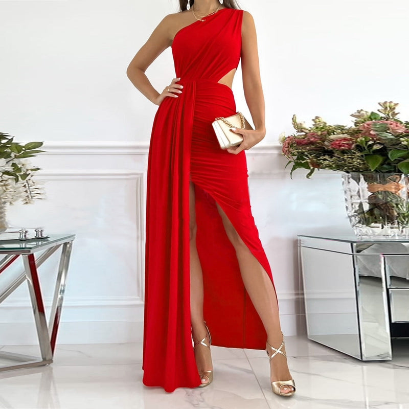 Elegant Green Dress For Women | Stylish & Comfortable-Red-S-State of Style