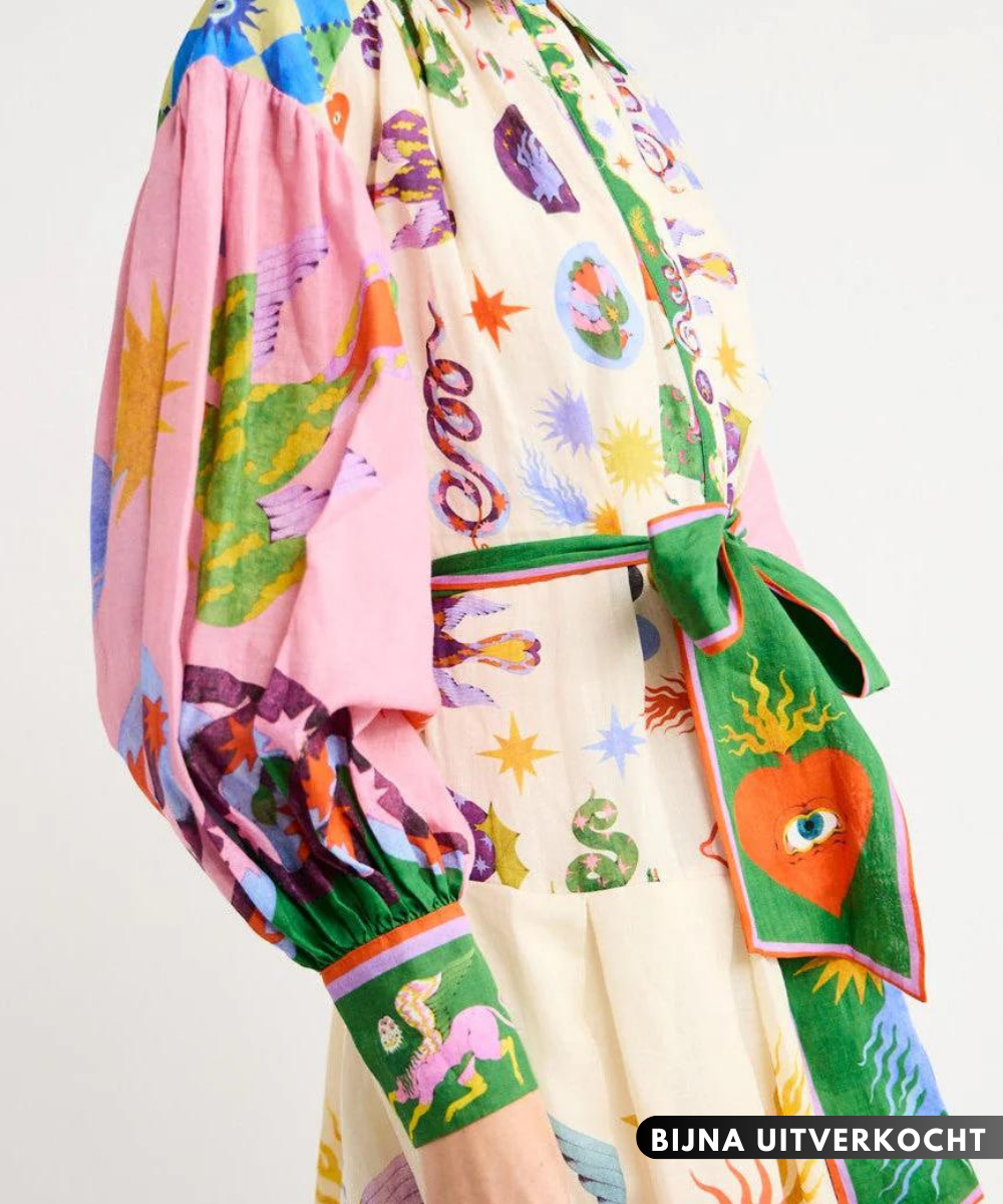 Elegant Italian Maxi Dress – Bianca-S-State of Style