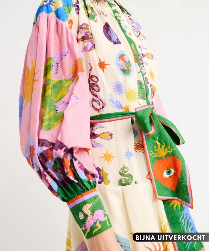 Elegant Italian Maxi Dress – Bianca-S-State of Style