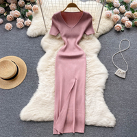 Elegant Long Dress | Comfortable and Stylish-Pink-One Size-State of Style