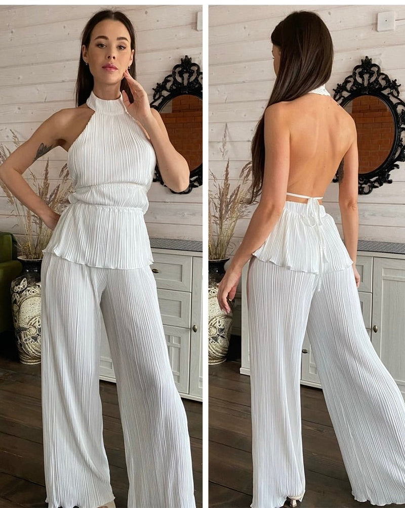 Elegant Lounge Set | Zoe 2-Piece Outfit | Relaxed Fit-Black-S-State of Style