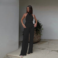 Elegant Lounge Set | Zoe 2-Piece Outfit | Relaxed Fit-Black-S-State of Style