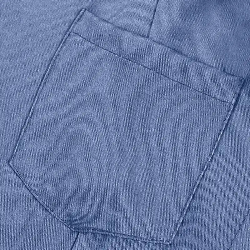 Elegant Maxi Denim Dress for Plus Sizes-Light Blue-S-State of Style