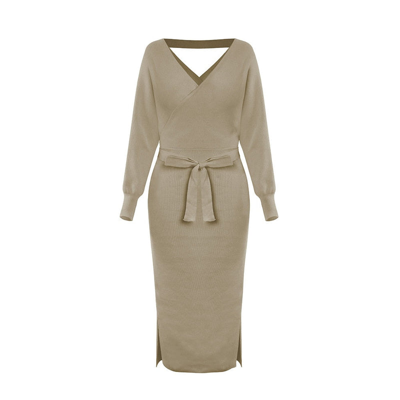 Elegant Maxi Dress | Flowy & Comfortable-Beige-S-State of Style