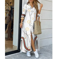 Elegant Maxi Dress | Street Style | Comfortable-White 1-S-State of Style