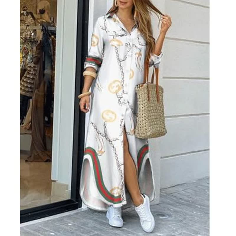 Elegant Maxi Dress | Street Style | Comfortable-White 1-S-State of Style