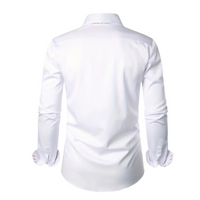Elegant party shirt for men – Matteo-White-S-State of Style