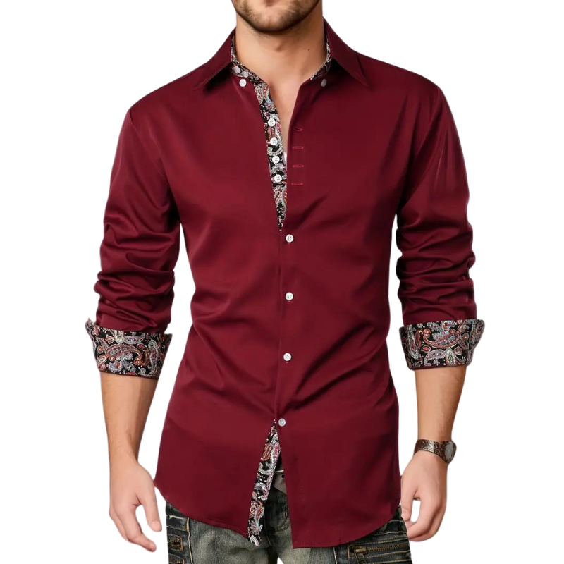 Elegant party shirt for men – Matteo-White-S-State of Style