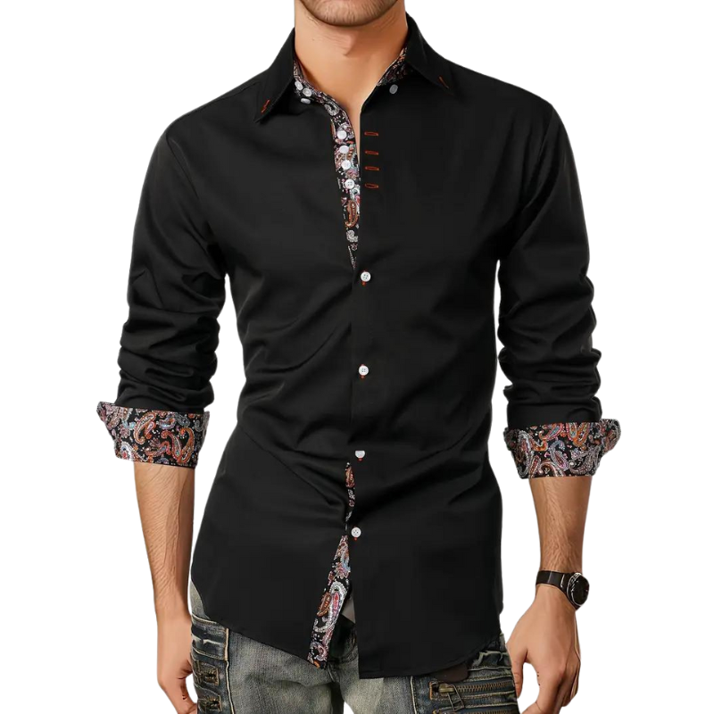 Elegant party shirt for men – Matteo-White-S-State of Style