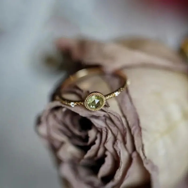 Elegant Peridot Beauty Ring | Stunning Women's Jewellery-State of Style