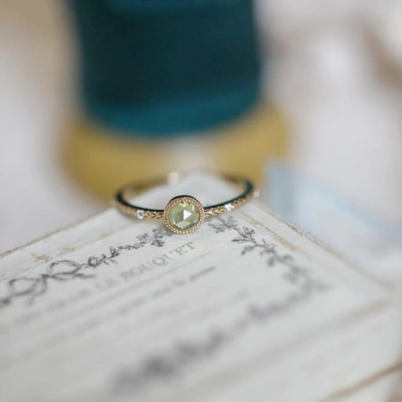 Elegant Peridot Beauty Ring | Stunning Women's Jewellery-State of Style