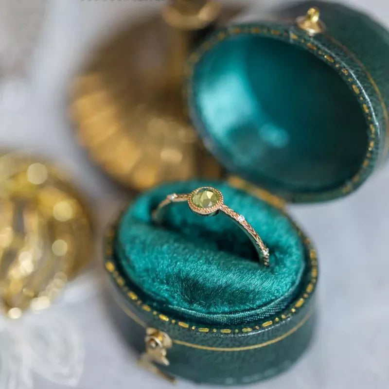 Elegant Peridot Beauty Ring | Stunning Women's Jewellery-State of Style