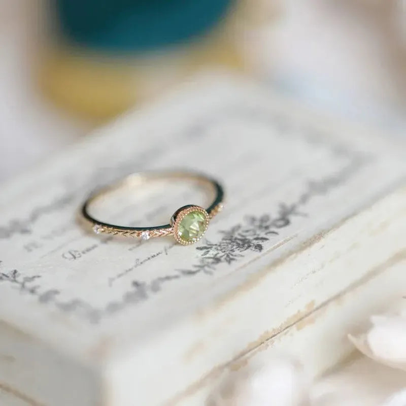 Elegant Peridot Beauty Ring | Stunning Women's Jewellery-State of Style