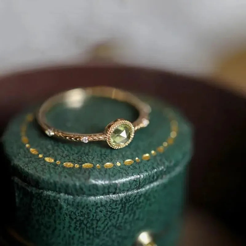 Elegant Peridot Beauty Ring | Stunning Women's Jewellery-State of Style
