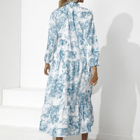 Elegant Pleated Dress | Comfortable & Stylish-Red-S-State of Style
