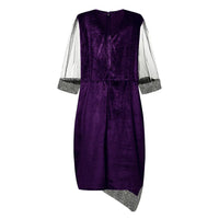 Elegant Plus-Size Party Dress-Green-L-State of Style
