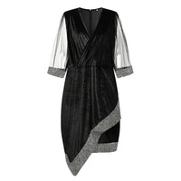 Elegant Plus-Size Party Dress-Green-L-State of Style