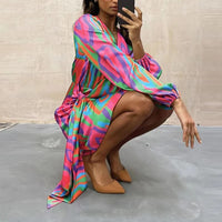 Elegant Printed Summer Dress – Elodie-S-State of Style