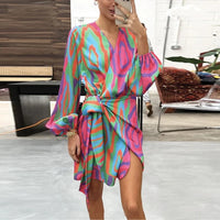 Elegant Printed Summer Dress – Elodie-S-State of Style