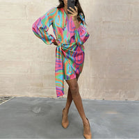 Elegant Printed Summer Dress – Elodie-S-State of Style