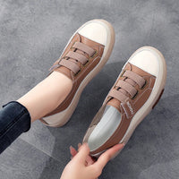 Elegant real leather sneakers for women – Beatrice-Black-3-State of Style