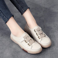Elegant real leather sneakers for women – Beatrice-Black-3-State of Style