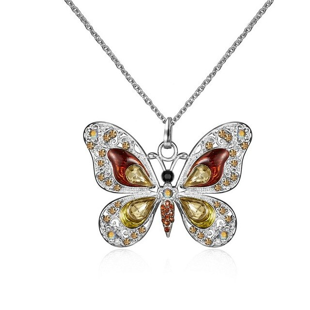 Elegant Sterling Silver Necklace | Women's Jewellery-Pink Red-State of Style