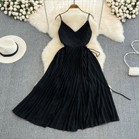 Elegant Summer Dress for Women-Black-S-State of Style