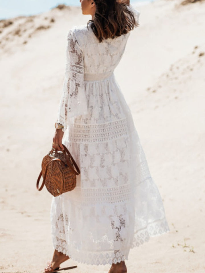 Elegant Summer Dress | Stylish & Comfortable-Sleeveless White-S-State of Style