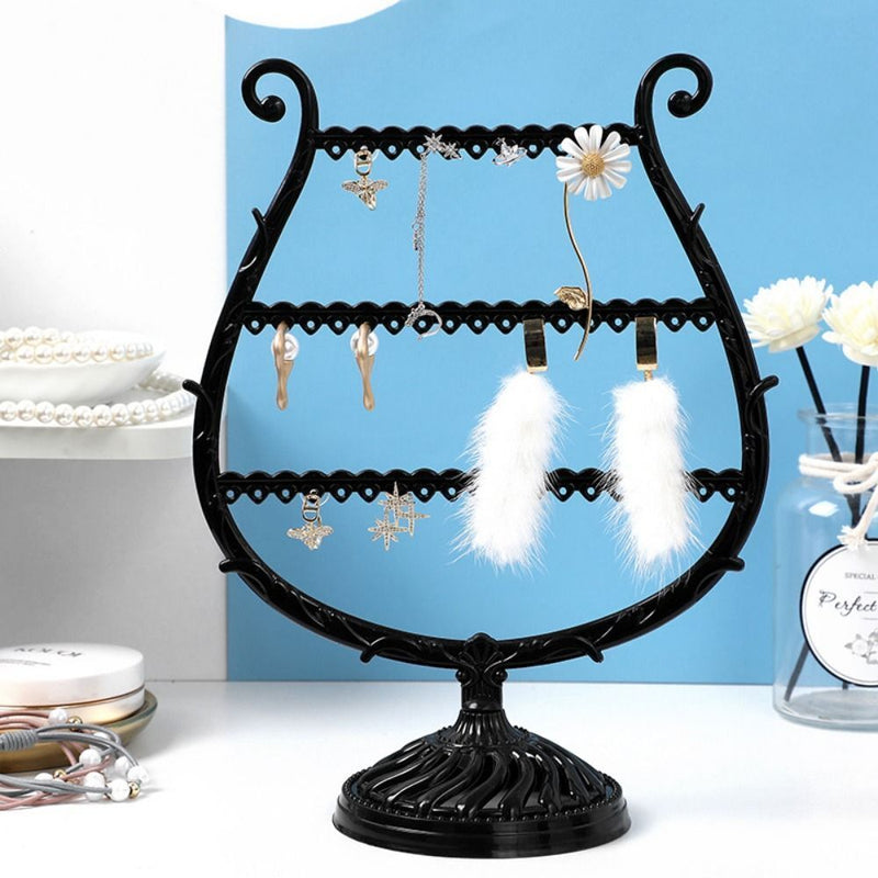 Elegant Wine Glass Jewellery Organiser-GREEN-State of Style