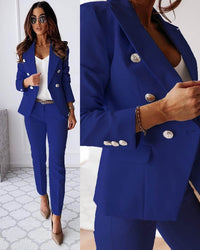 Elegant Women's Autumn Winter Set | Noble Design Jewellery-Blue Marine (Sold out!)-S-State of Style