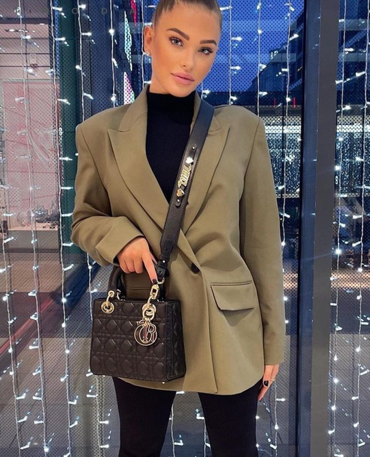 Elena Blazer | Sophisticated & Timeless-Army-XS-State of Style