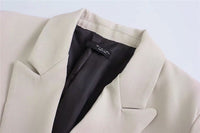 Elena Blazer | Sophisticated & Timeless-Army-XS-State of Style
