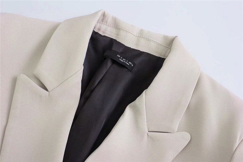 Elena Blazer | Sophisticated & Timeless-Army-XS-State of Style