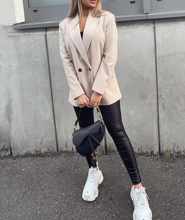Elena Blazer | Sophisticated & Timeless-Army-XS-State of Style