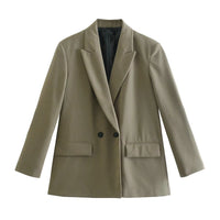 Elena Blazer | Sophisticated & Timeless-Army-XS-State of Style