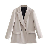 Elena Blazer | Sophisticated & Timeless-Beige-XS-State of Style