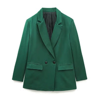 Elena Blazer | Sophisticated & Timeless-Green-XS-State of Style